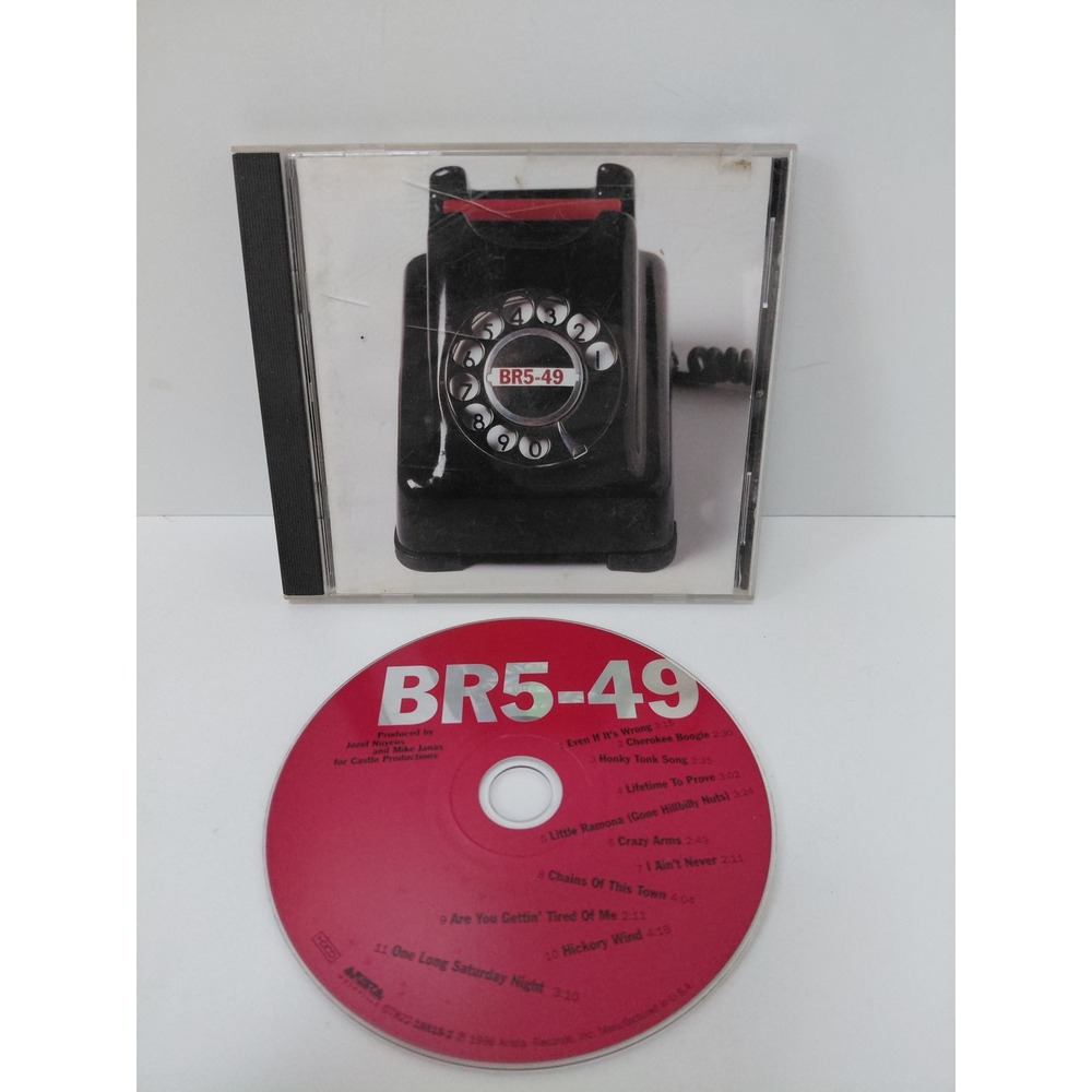 BR5-49 Self-Titled Debut CD 1996 Arista Records Country Honky Tonk 07822-18818-2